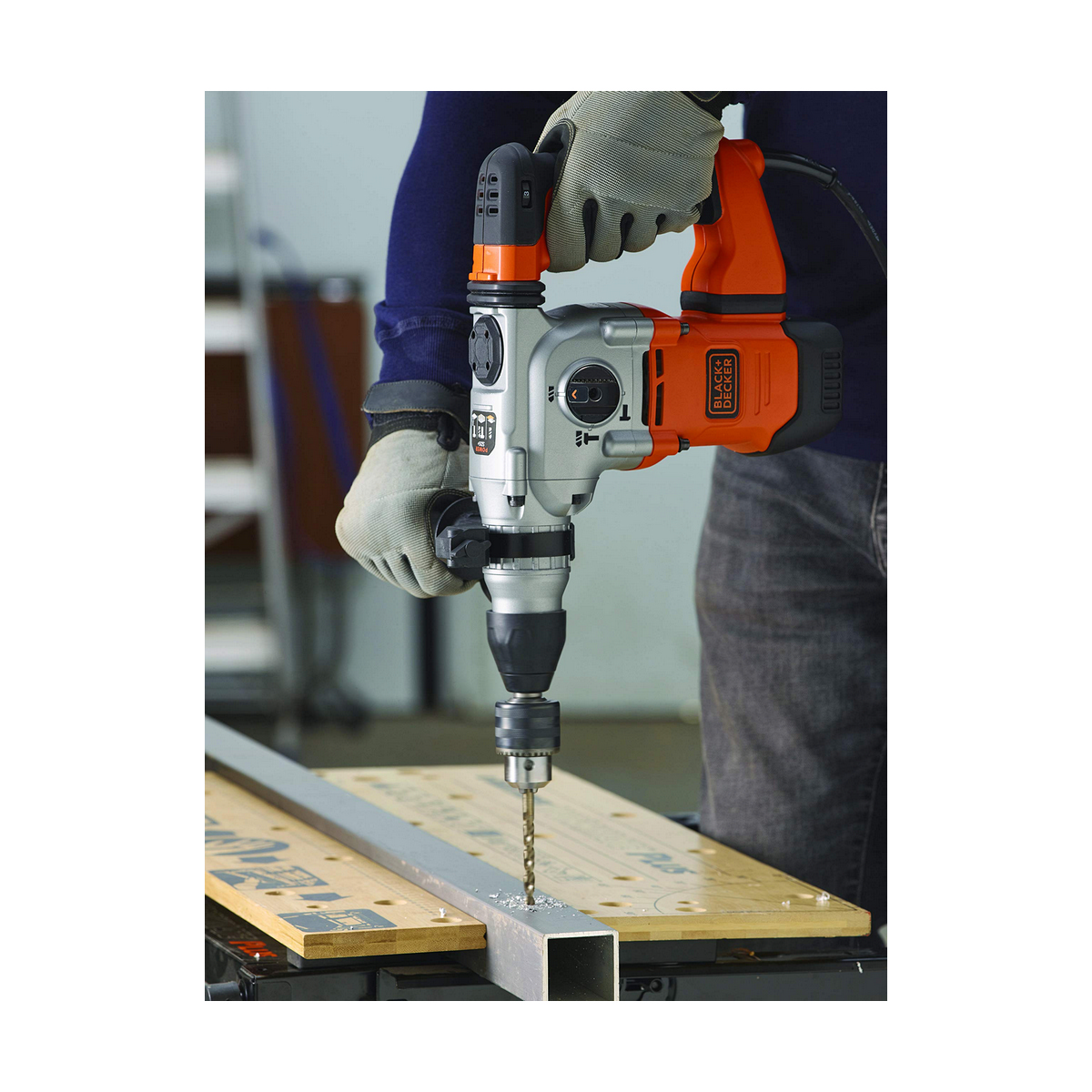 Burghiu perforator Black & Decker BEHS03K